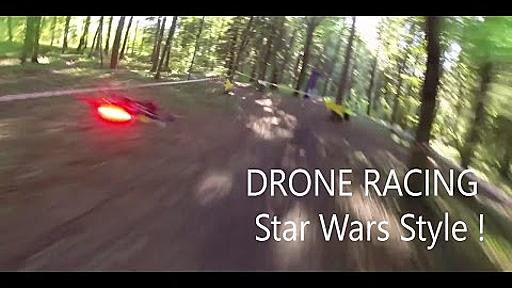 Drone racing star wars style Pod racing are back! - YouTube