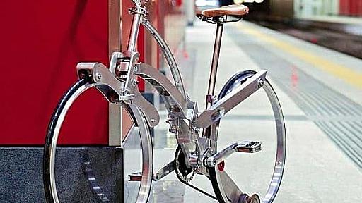 スポークもハブもない折り畳み自転車「Sada Bike」―タイヤサイズは26インチ！ [えん乗り]