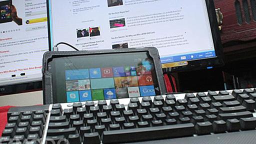 デスクトップPCの代わりに、Windowsタブレットを使ってみた