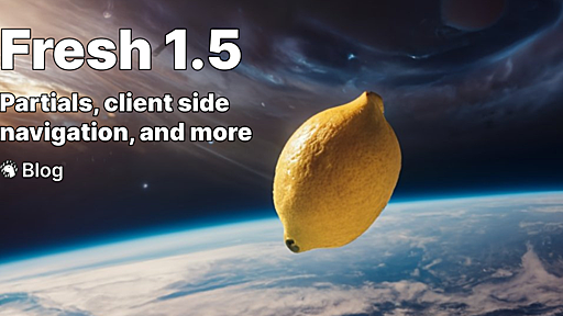 Fresh 1.5: Partials, client side navigation and more