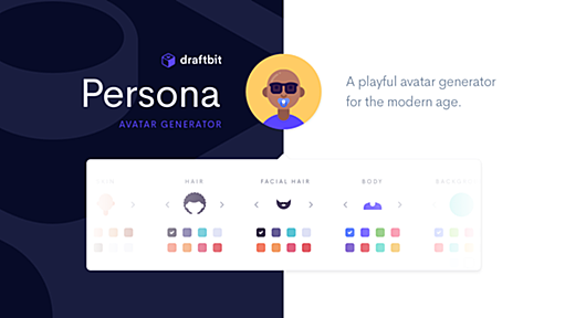 Personas by Draftbit | A playful avatar generator for the modern age.