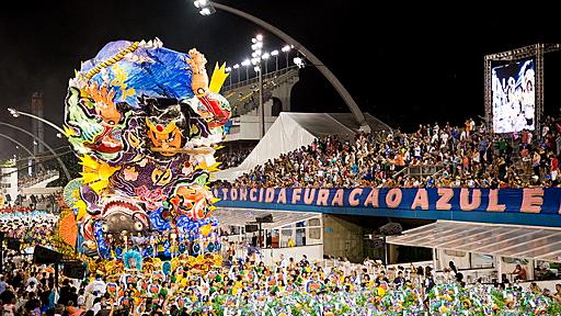 東北の巨大ねぷたがブラジルのサンバカーニバルに初出場！　東日本大震災への支援に感謝の気持ち