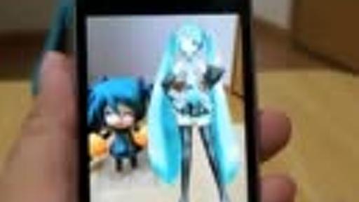 初音ミクを撮影できるAndroidアプリを作ってみた