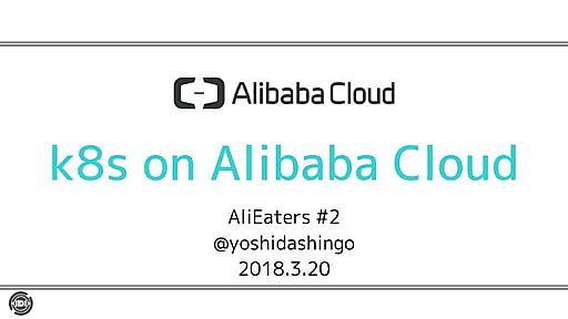 Kubernetes on Alibaba Cloud