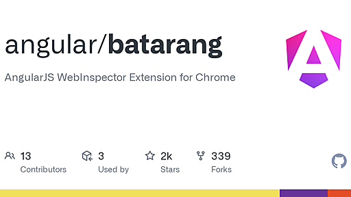 GitHub - angular/batarang: AngularJS WebInspector Extension for Chrome