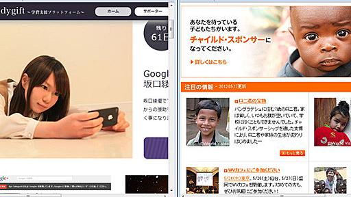 学費援助サイトを叩いた人も、ひとり900円くらい援助していたことになる - ココロ社　♪ほのぼの四次元ブログ♪