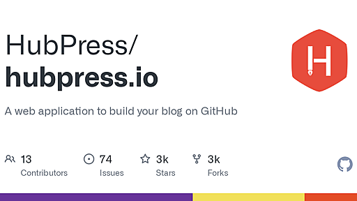 GitHub - HubPress/hubpress.io: A web application to build your blog on GitHub