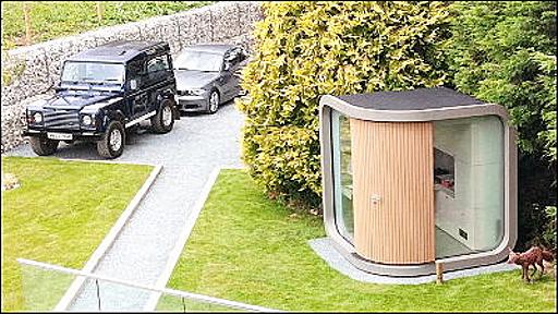 どこにでも設置できる1人用のミニオフィス「OfficePOD」