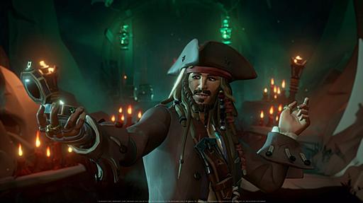 ［E3 2021］「Sea of Thieves」にジャック・スパロウが登場。カリブの海賊たちと共演する最新DLC「ある海賊の一生」 が6月22日にリリース