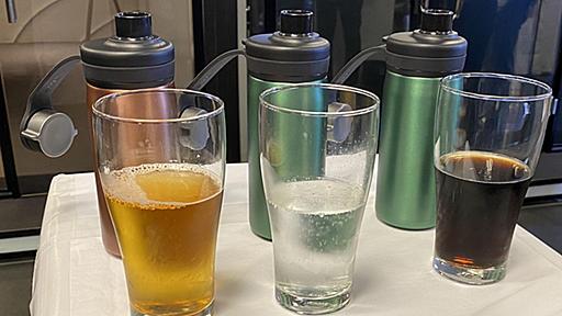 国内メーカー唯一、外でも炭酸水やビールを冷たく保てる真空断熱ボトル。タイガー - 家電 Watch