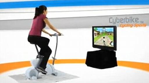 Wii用エアロバイク『Cyberbike』オフィシャルトレーラー : オレ的ゲーム速報＠刃