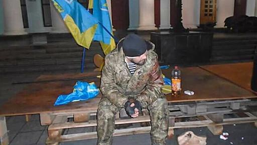 Protesters Barricade City Hall in Ukraine's Odessa