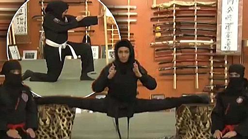 Meet Iran's female ninja assassins: 3,000 women training to defend the Muslim state