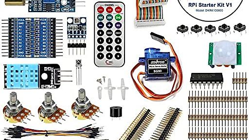 Amazon.co.jp: OSOYOO(オソヨー) Raspberry Pi 用 学ぶ電子工作キット 初心者演習用パーツセット ラズパイ11実例 回路配線図とサンプルスケッチ有り プログラミング ラズベリー パイ 超入門 スターター学習キット: パソコン