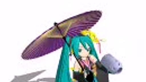 【MikuMikuDance】 MMDでジャグリング 【旧ver】