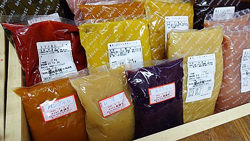 ラムネ味やトマト味も！変わった味のあんこが77種類