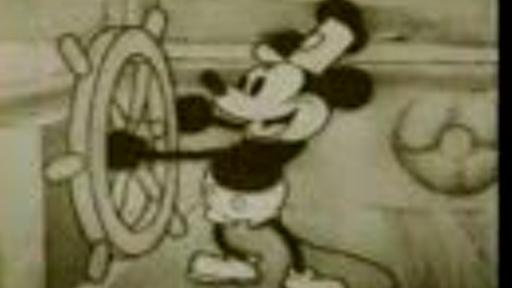 〔著作権切れアニメ集〕　Steamboat Willie