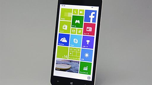 約4年ぶりの国内向けWindows Phone「MADOSMA」――丁寧に作りこまれた本体が印象的