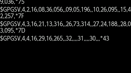 Android で GPS 衛星からの情報を NMEA 形式で取得する方法 - A Day In The Life