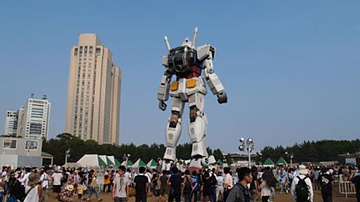 お台場のガンダムを見に行ったので、360度ビューアを作りました。 - tatenosystemの３日坊主日記