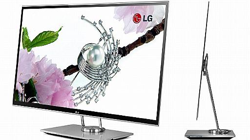 LG、厚さ2.9ミリの最薄3D有機ELテレビを披露へ