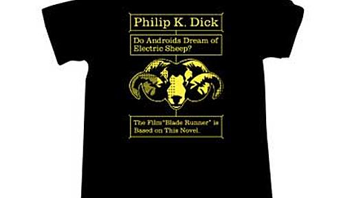 早川書房、フィリップ・K・ディック財団公認「PKD」ブランド設立　第1弾Tシャツ発売