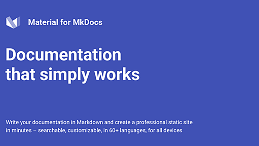 Material for MkDocs