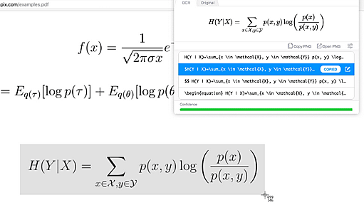 画面キャプチャで数式をLaTeX形式に自動で変換してくれる「Mathpix Snip」を使ってみた