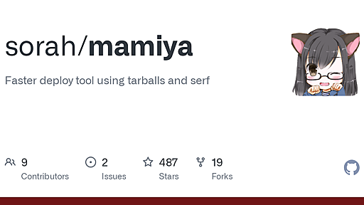 GitHub - sorah/mamiya: Faster deploy tool using tarballs and serf