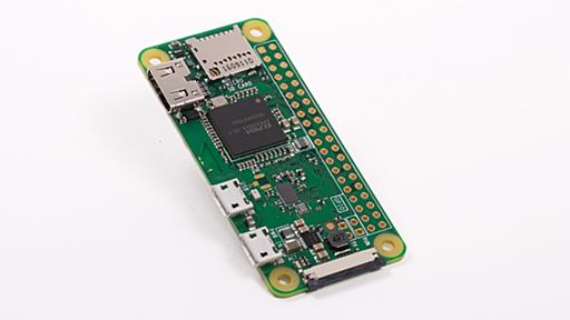 無線LANとBluetoothが付いた「Raspberry Pi Zero W」。価格は10ドル