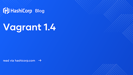 Vagrant 1.4