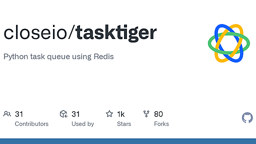 GitHub - closeio/tasktiger: Python task queue using Redis