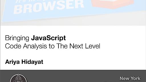 Bringing JavaScript Code Analysis to The Next Level