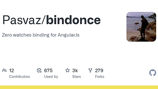 GitHub - Pasvaz/bindonce: Zero watches binding for AngularJs
