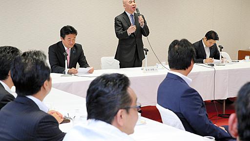 「経団連に働きかけ、マスコミ懲らしめを」　自民勉強会：朝日新聞デジタル