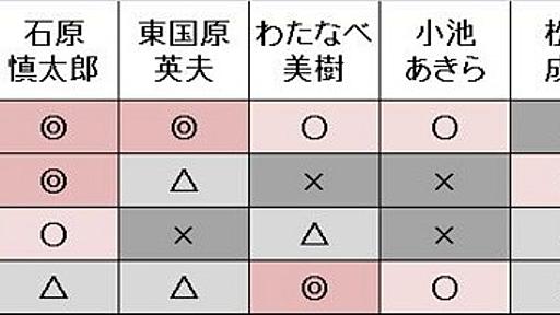 「投票する側」ではなく「投票される側」の問題 - Chikirinの日記