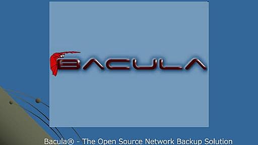 Bacula back up system