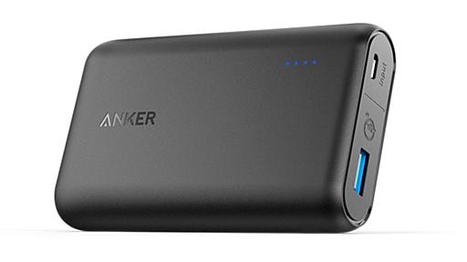 Anker、10,000mAhで世界最小/最軽量のモバイルバッテリを2,999円で発売 ～急速充電にも対応