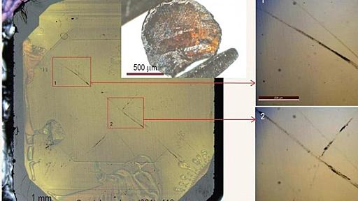 天然ダイヤを傷つける、世界一硬いガラス構造の開発に成功 - ナゾロジー