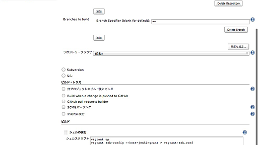 Vagrant + Chef Solo + serverspec + Jenkins でサーバー構築を CI - naoyaのはてなダイアリー