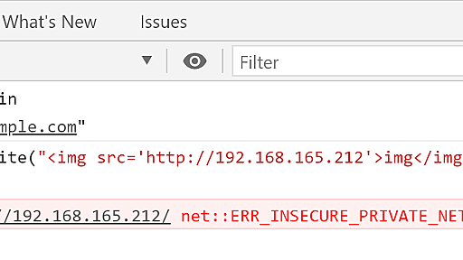 ChromeのSecure context restriction for external requests - ASnoKaze blog