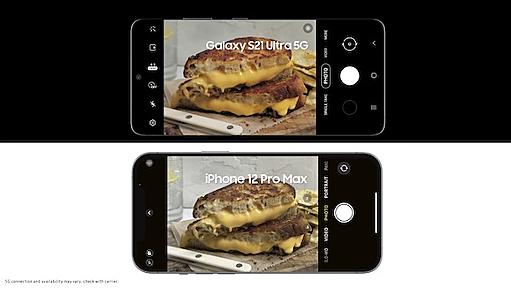 Samsung、カメラ性能でiPhone12 Pro Maxを標的にした広告を公開 - iPhone Mania