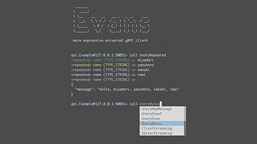 GitHub - ktr0731/evans: Evans: more expressive universal gRPC client