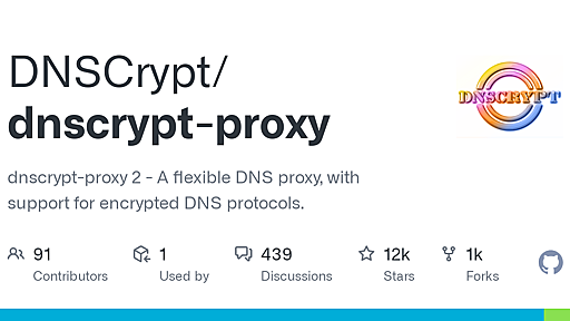 GitHub - DNSCrypt/dnscrypt-proxy: dnscrypt-proxy 2 - A flexible DNS proxy, with support for encrypted DNS protocols.