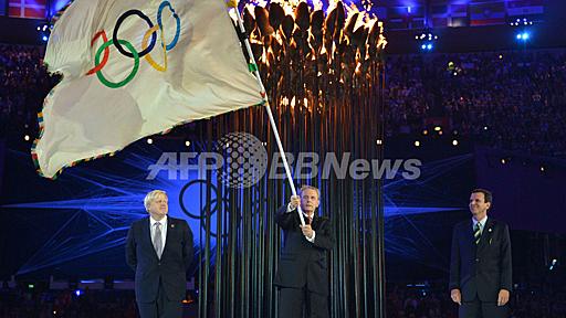 ロンドン五輪閉幕、「幸福な輝かしい大会」ロゲ会長