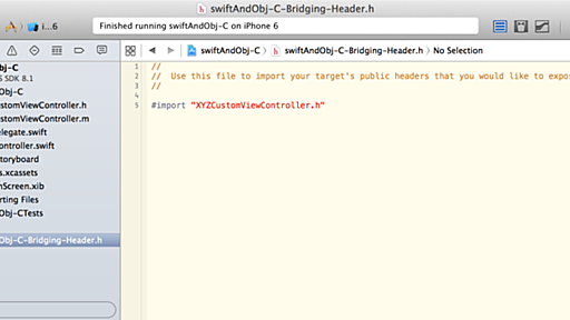SwiftとObjective-Cのコードを１つのプロジェクトでつかう - クックパッド開発者ブログ