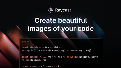 Create beautiful images of your code