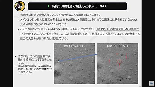 「SLIM」、スラスターが1つ脱落しながらも100m精度の着陸に成功していた　運用再開の可能性も【追記あり】