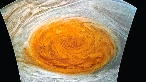 木星の「赤い目」に探査機接近　ＮＡＳＡが最新画像公開：朝日新聞デジタル