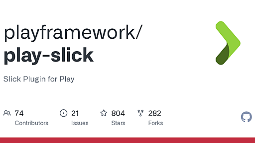 GitHub - playframework/play-slick: Slick Plugin for Play